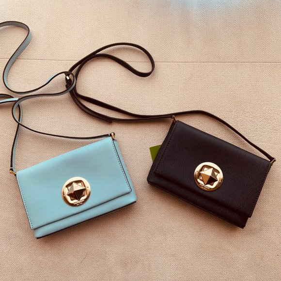 ✨ 2 Kate Spade Newbury Lane Sally Crossbody Bags – NWT/NWOT – Quiet Luxury Duo - Picture 9 of 11